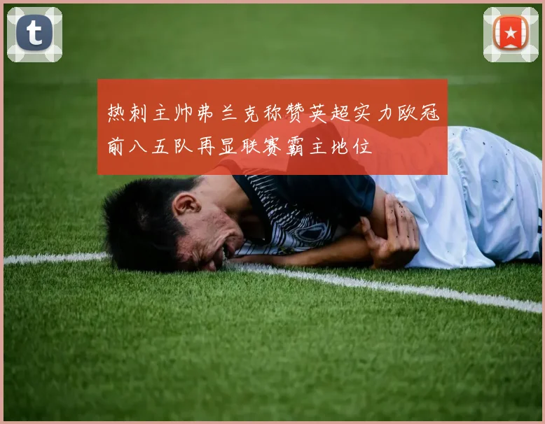 热刺主帅弗兰克称赞英超实力欧冠前八五队再显联赛霸主地位
